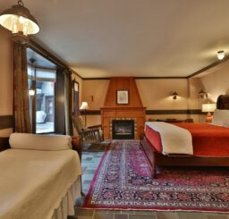 Ann Arbor Bed and Breakfast Stone Chalet Courtyard Room