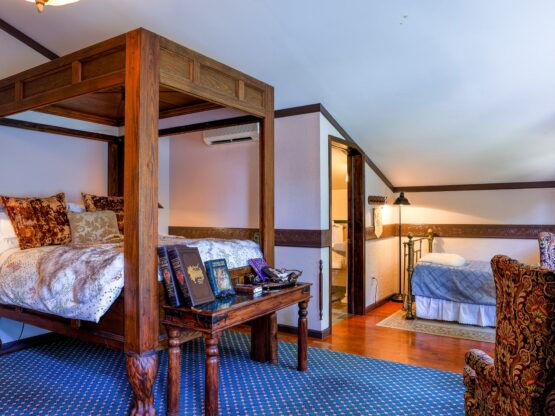 Themed hotel rooms, Ann Arbor Michigan, Stone Chalet Bed and Breakfast Inn and Event Center