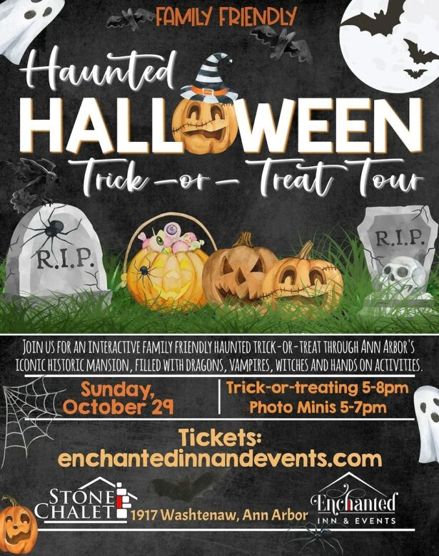 Halloween Stone Chalet