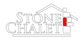 logo for stone chalet bed and breakfast inn and event center in ann arbor michigan